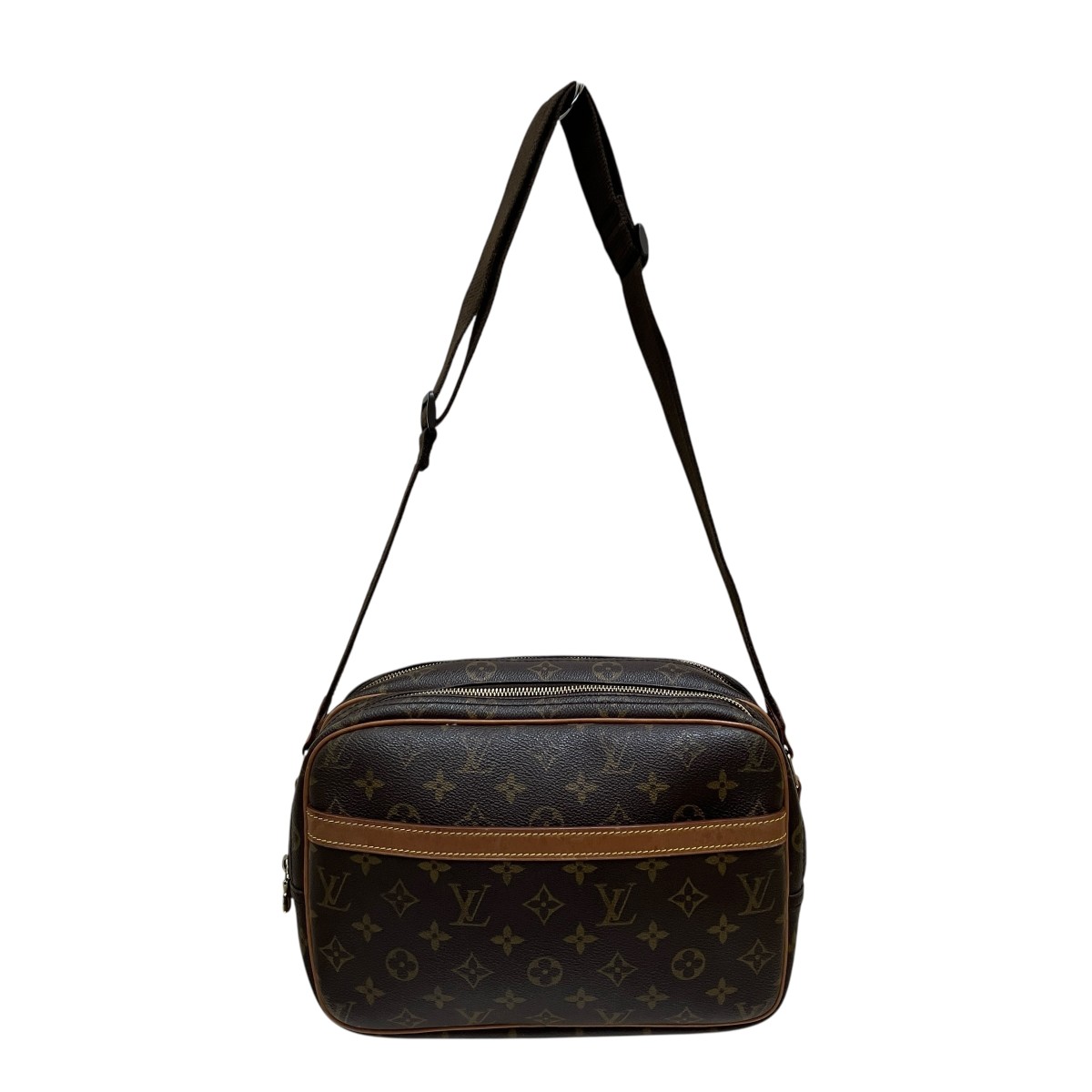 【中古】\u003cBR\u003eLOUIS VUITTON\u003cBR\u003e特派員PM モノグラム ショルダーバッグ M45254 赤銅色\u003cBR\u003e【必要経費思いかえす】