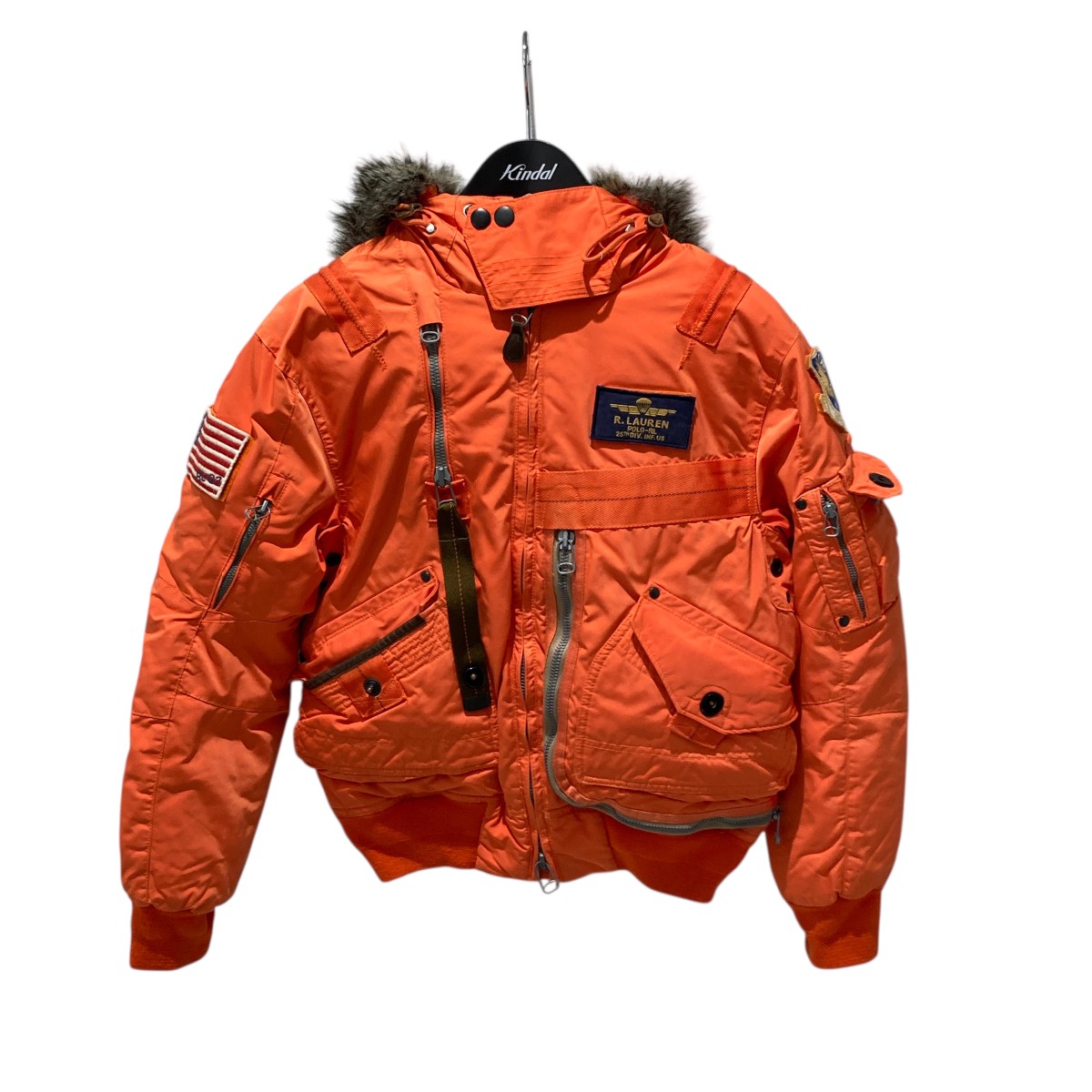 楽天市場】90s Polo Ralph Lauren N-3B Type Flight Jacket オリーブ L