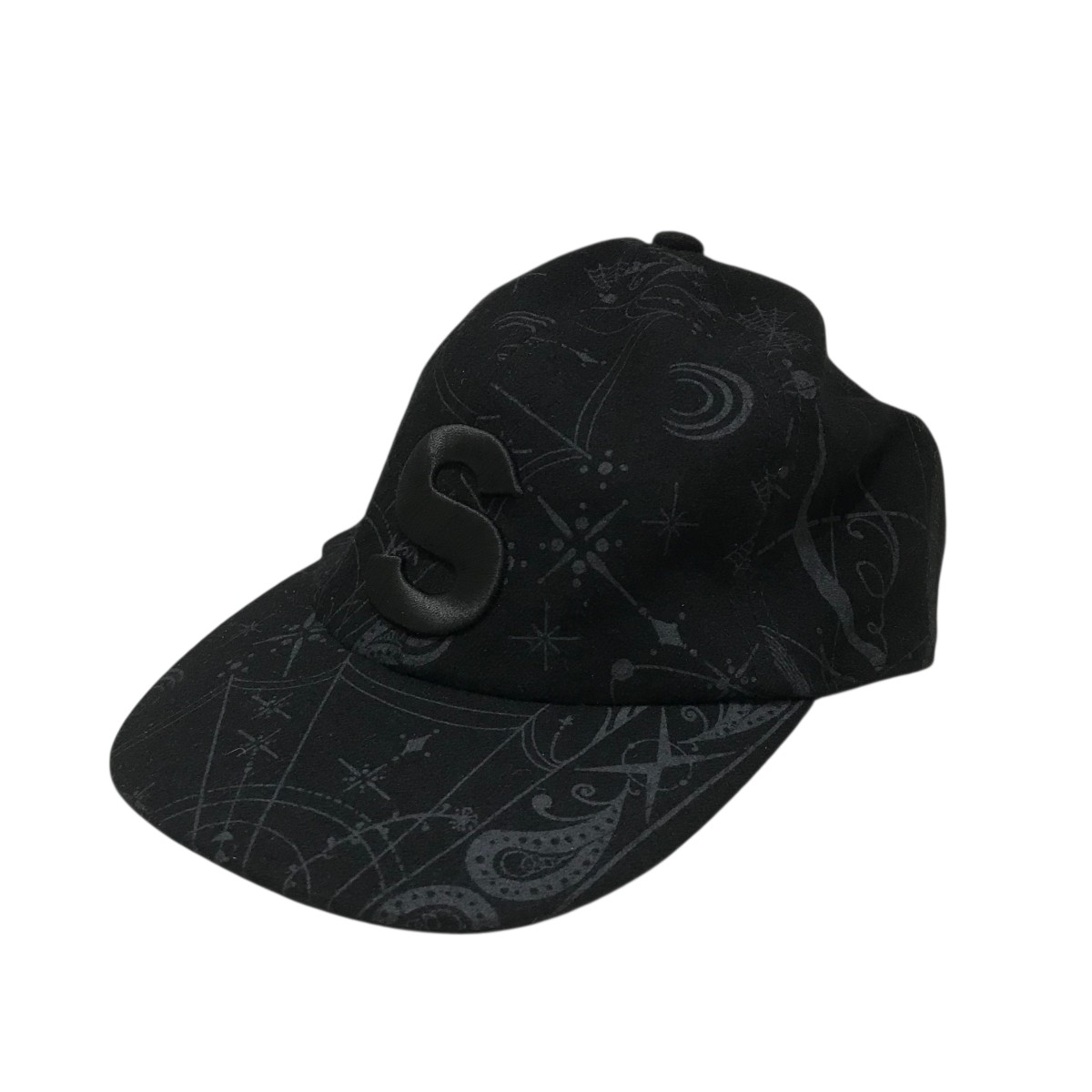 【中古】sacai 鳥打ち帽 20-0137S 黒いこと 大いさ：1 【161225】（サカイ） キャップ-バッグ・小物・ブランド雑貨-帽子