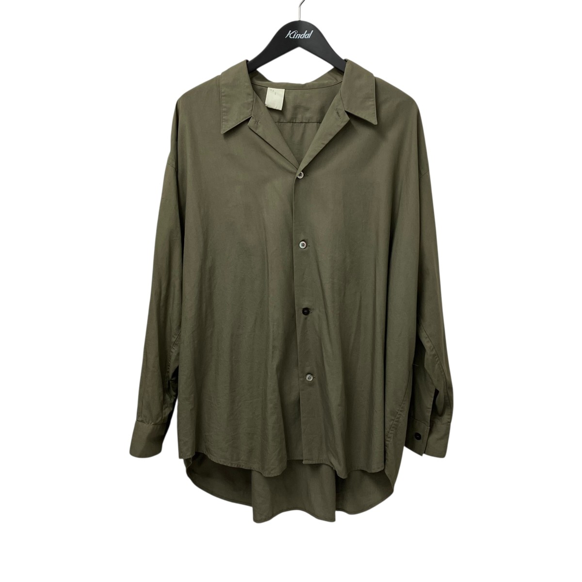 【中古】 N.HOOLYWOOD 長袖シャツ 182-SH15-032 オリーブ サイズ:36 【171225】(エヌハリウッド)