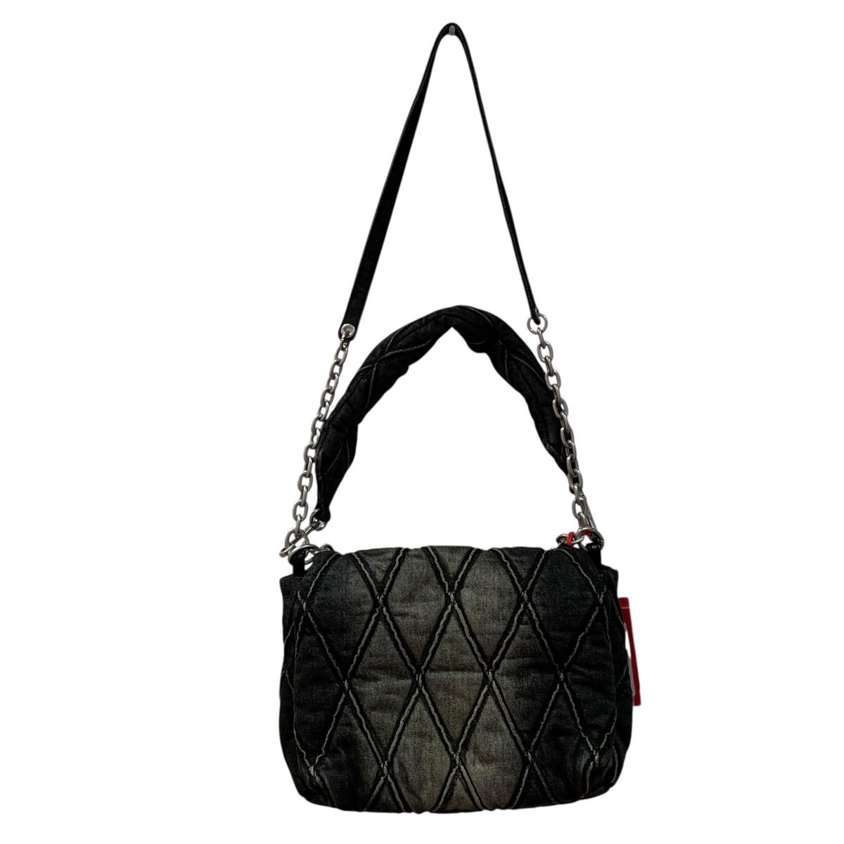 【中古】 DIESEL　 2WAYバッグ X09596 P66330 ブラック 【040426】（ディーゼル）