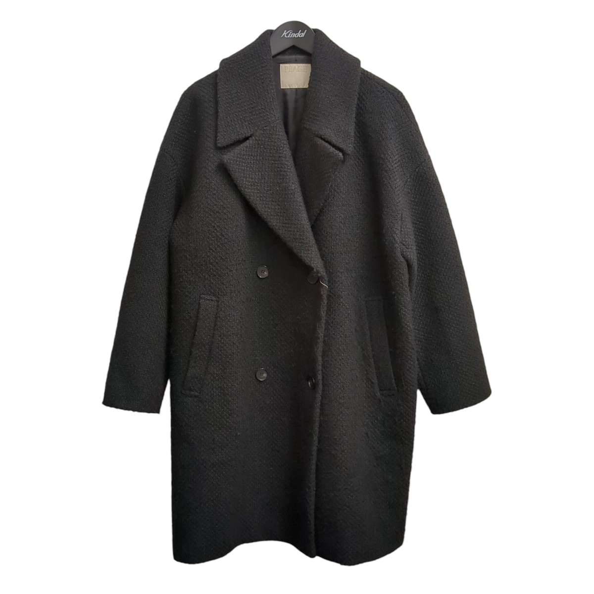 【中古】 Plage　 コート 23020922302030 ブラック サイズ：38 【171225】（プラージュ）