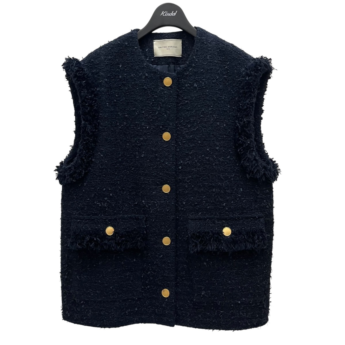 楽天市場】【中古】ユナイテッドアローズ UNITED ARROWS ジレ ツイード