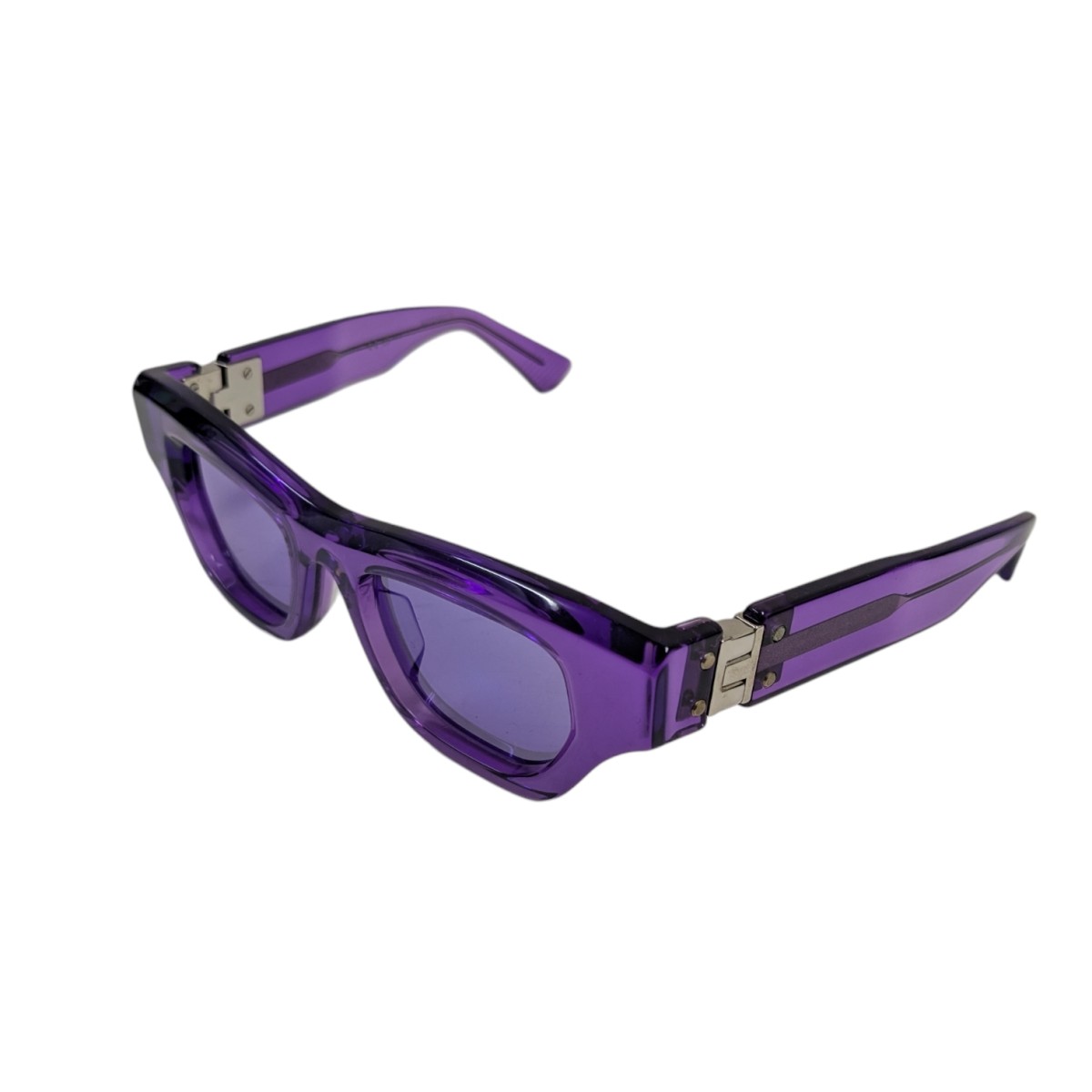 【中古】 BOTTEGA VENETA　 サングラス パープル サイズ：48□19-135 【171225】（ボッテガヴェネタ）