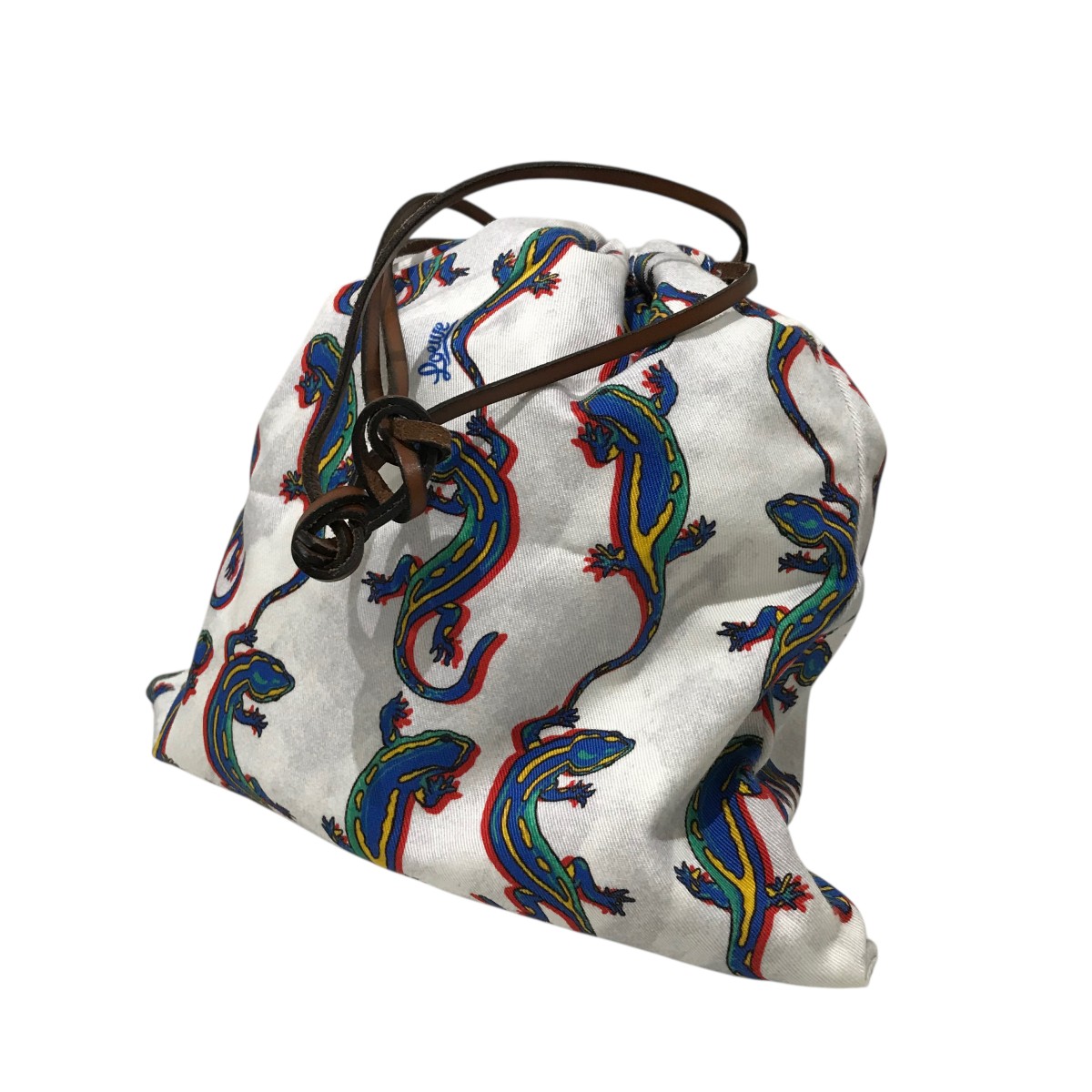 楽天市場】ロエベ LOEWE 巾着バッグ 巾着ポーチ DRAWSTRING POUCH