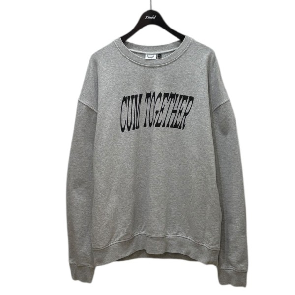 【中古】 Carne Bollente CUM TOGETHER スウェット 杢グレー サイズ:XL 【171225】(カルネボレンテ)