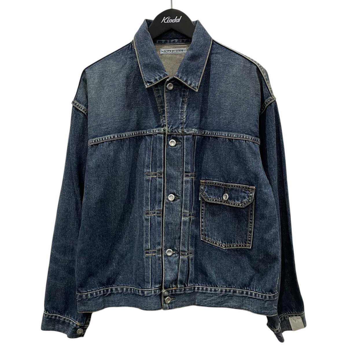 楽天市場】【中古】 7×7 (セブン バイ セブン) 1ST TYPE DENIM JACKET