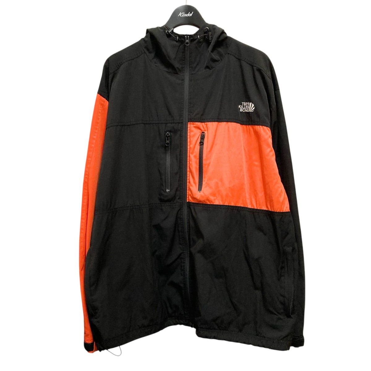【中古】 TIGHTBOOTH PRODUCTION×KILLER-BONG　 CYBORG JKT ジップアップジャケット オレンジ サイズ：XL 【181225】（タイトブースプロダクション）