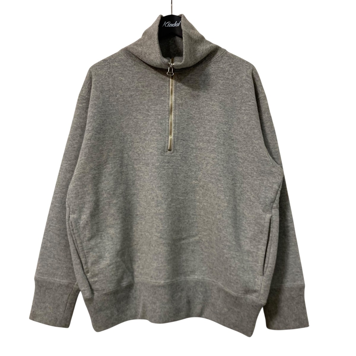 【中古】 SLOPESLOW Wool French terry ウールハイネックスウェット 1243005 グレー サイズ：M 【価格見直し】