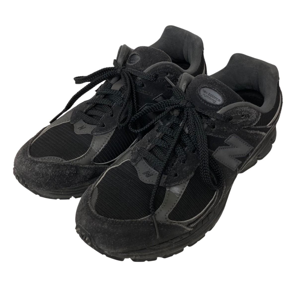 【中古】<br>NEW BALANCE<br>N2002  トリプルブラック スニーカー ブラック サイズ：26.5cm<br>【価格見直し】