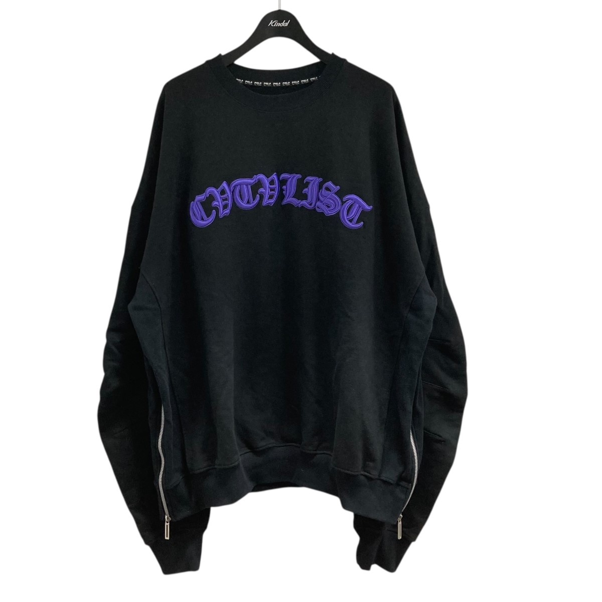 【中古】 CVTVLIST トレーナー 2401010301 ブラック サイズ：2 【価格見直し】
