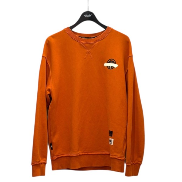【中古】EVISU バックカモメスウェット 2EAHTM3SW8041RXCT オレンジ色 大きさ：S 【191225】（エヴィス）