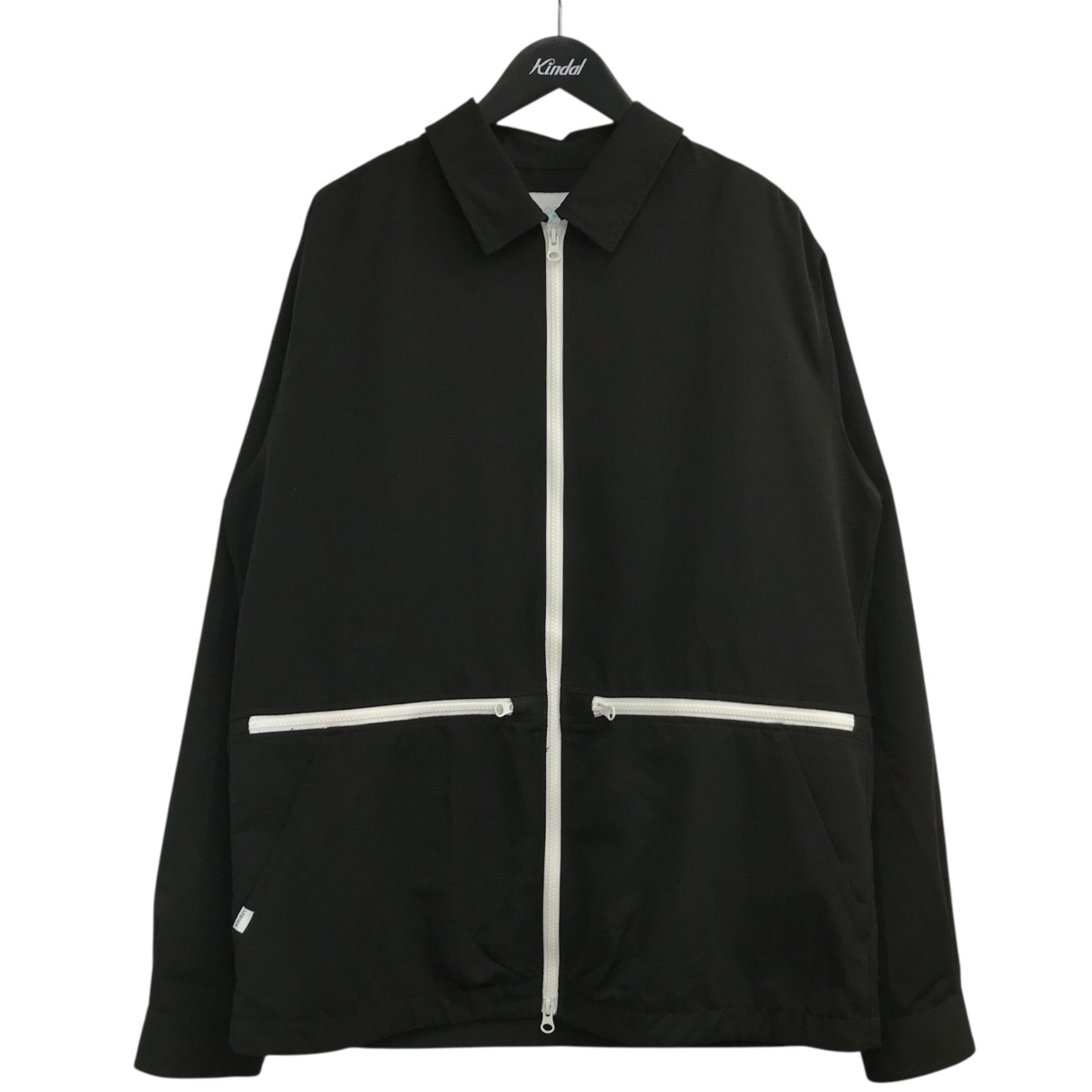 WHIMSY VANDALISM JACKET BLACKXLナイロン whimsy VANDALISM JACKET