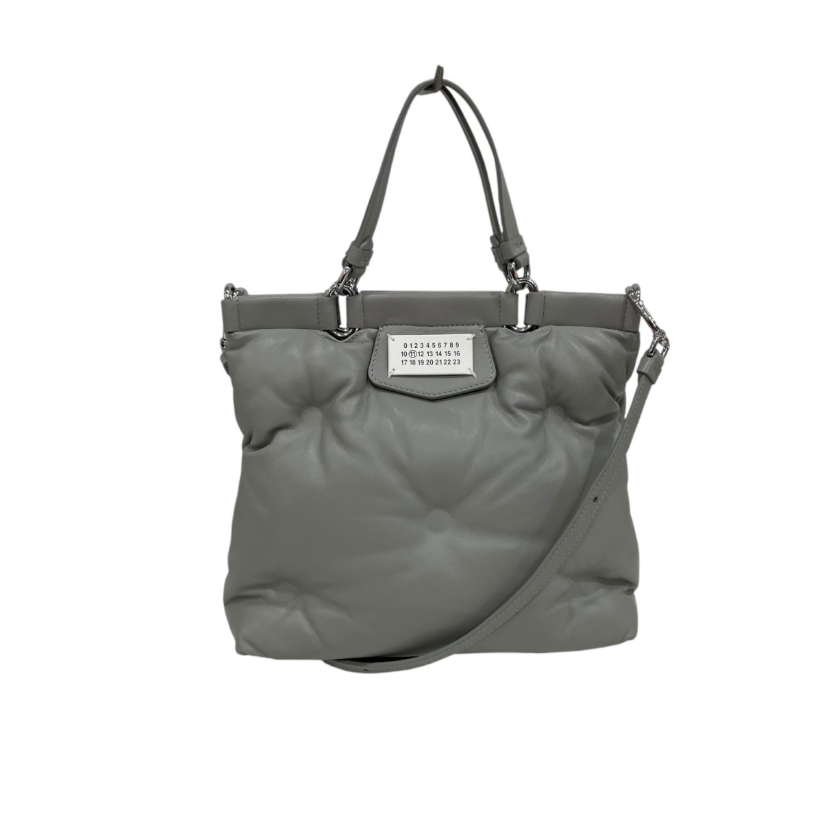 【中古】\u003cBR\u003eMaison Margiela\u003cBR\u003eGLAM SLAM SM TOTE ショルダーバッグ S56WD0133 薄墨色\u003cBR\u003e【通貨価値思いなおす】