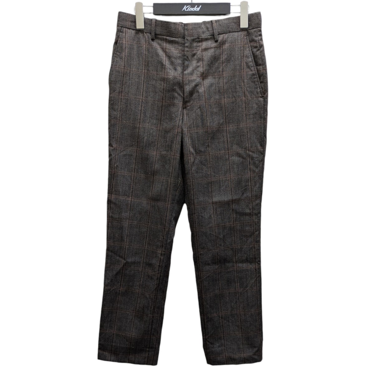 楽天市場】AURALEE オーラリー 19AW WOOL SERGE CHECK NARROW SLACKS