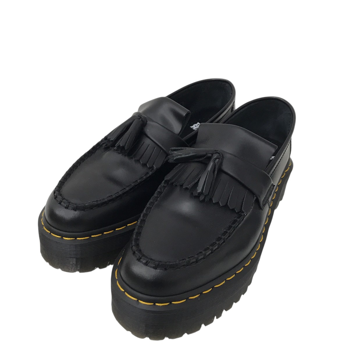 【中古】 Dr．Martens　 ADRIAN QUAD タッセルローファー ローファー 2798001 ブラック サイズ：43 【201225】（ドクターマーチン）