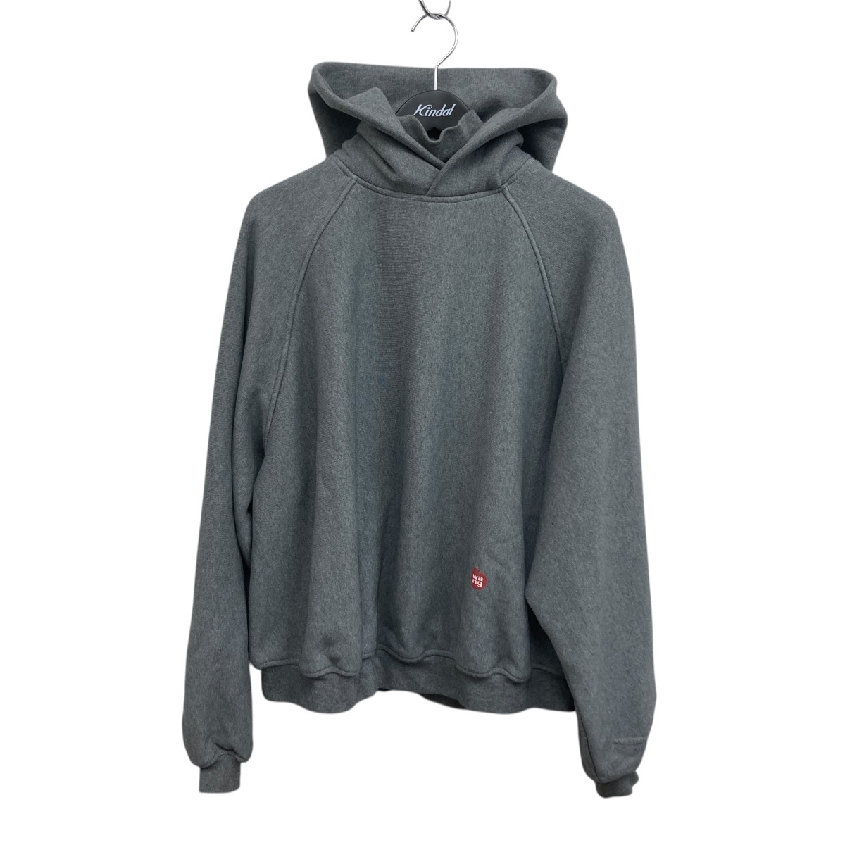 【中古】 ALEXANDER WANG Sweatshirt woman Alexander Wang アップルモチーフパーカー グレー サイズ：XS 【価格見直し】