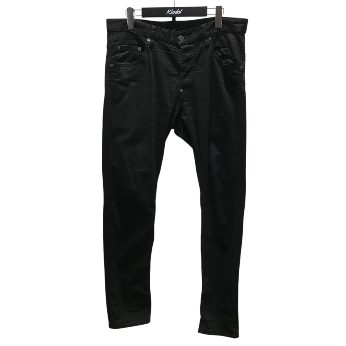 【中古】 DSQUARED2 21SS【SKATER JEAN】 ストレッチデニムパンツ S74LB0928 ブラック サイズ：48 【価格見直し】