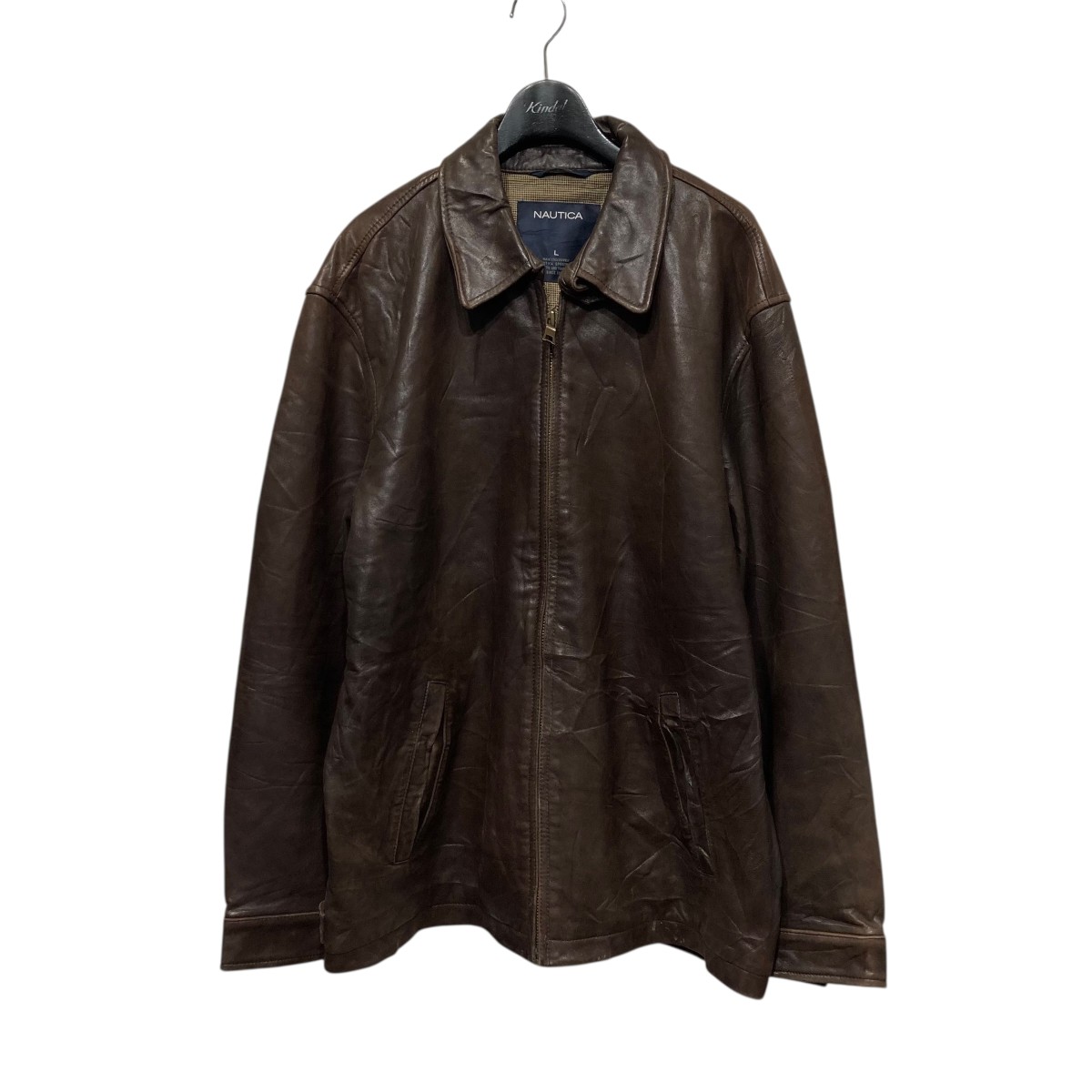 楽天市場】NAUTICA ノーティカ 襟レザー スウィングトップジャケット
