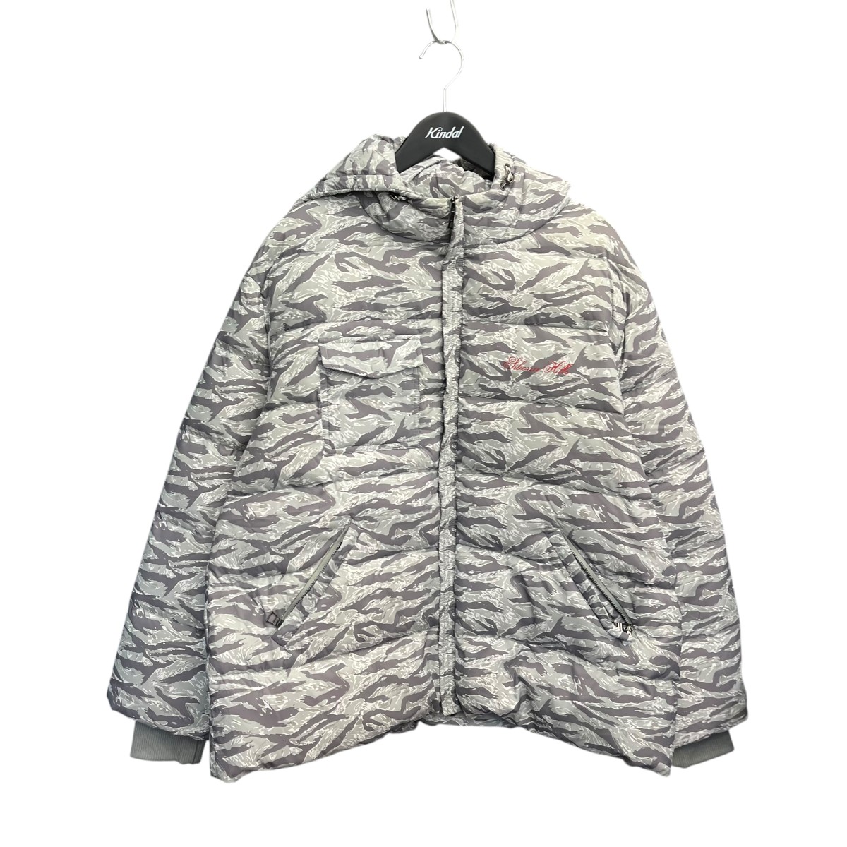 【中古】siberia hills×Spiritual Children Tiger Puffer Jacket ダウンジャケット ベージュ サイズ:M【価格見直し】|ブランド古着のカインドオル