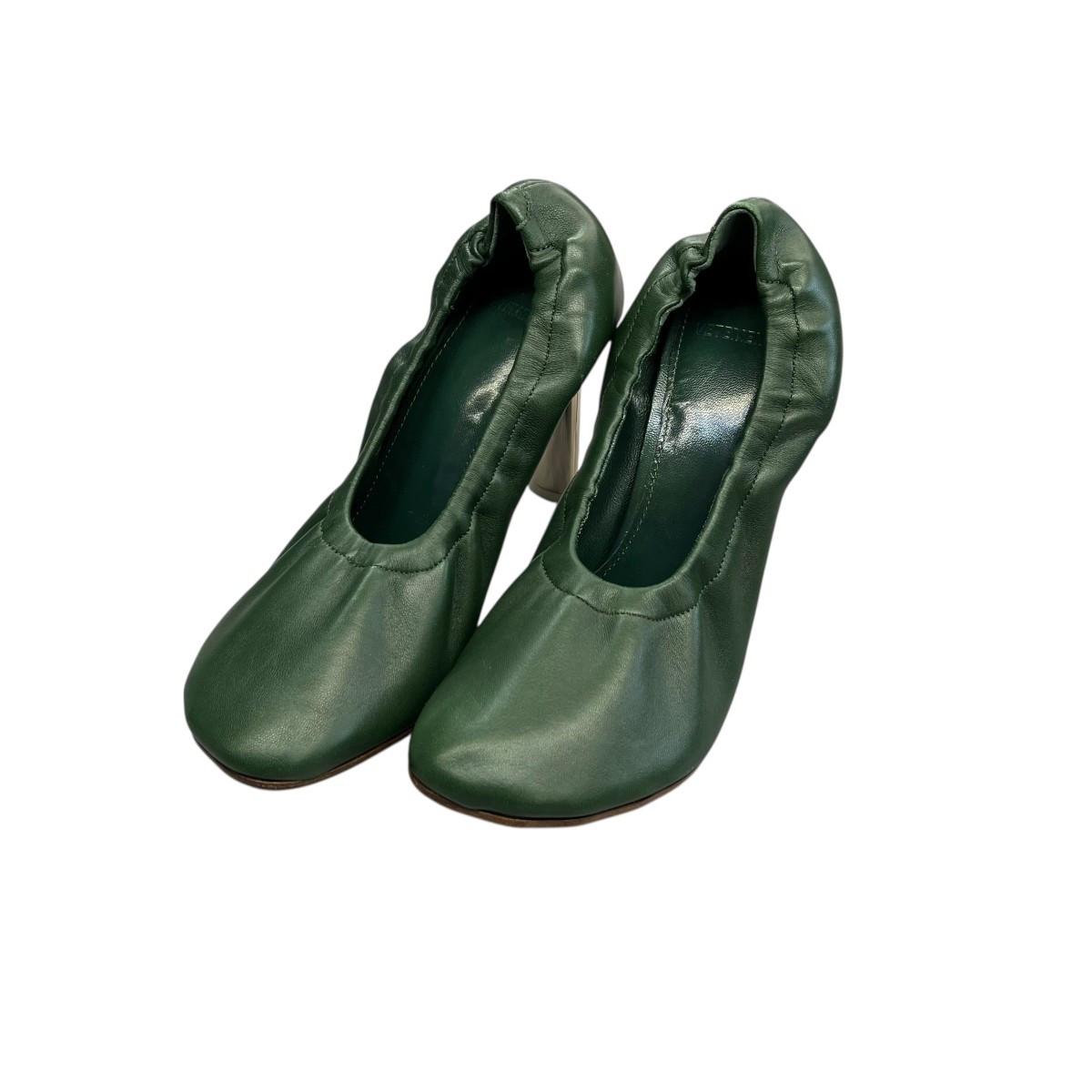 【中古】<br>VETEMEMES<br>パンプス グリーン サイズ：37<br>【価格見直し】