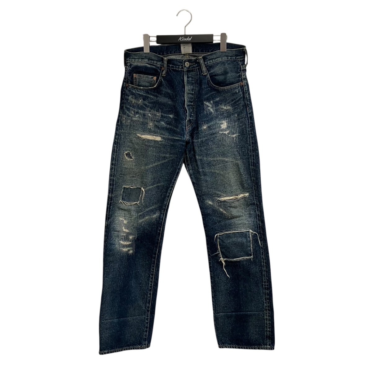 【中古】 CDG JUNYA WATANABE MAN 24AW New Manual Wネーム デニムパンツ WN-P912 インディゴ サイズ：L 【価格見直し】 36,179円