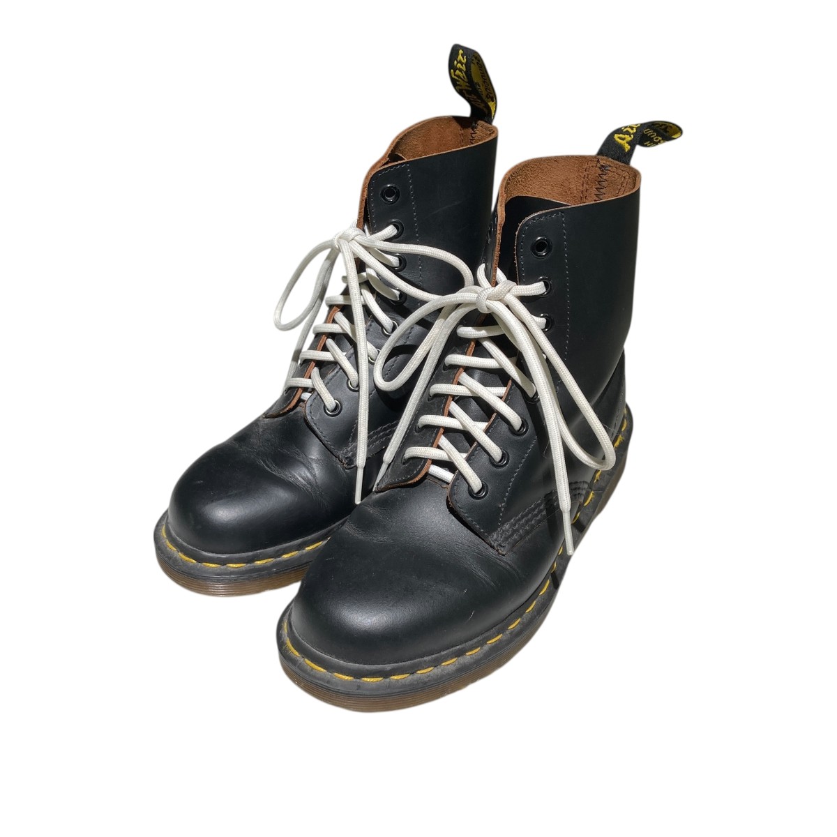 【中古】Dr．Martens MADEINENGLAND 1460 8広座敷ブーツ 黒いこと 大きさ：5 【211225】（お医者さんマーチン）