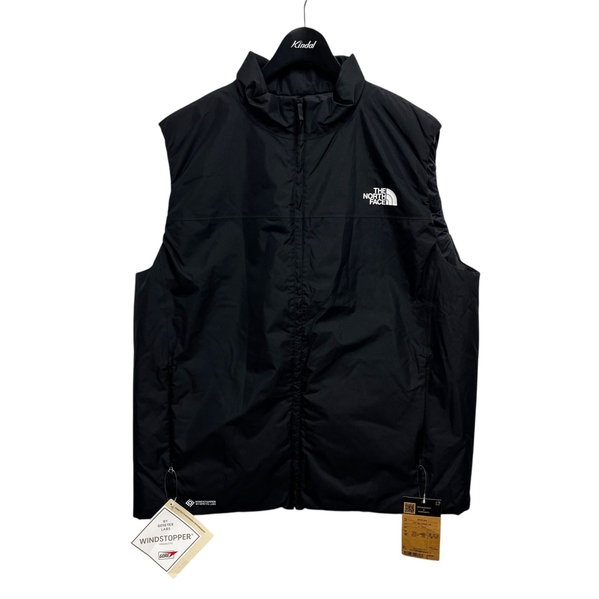 【中古】THE NORTH FACE GTXアクションインサレーテッドベスト NY82580 ブラック サイズ:XL 【201225】(ザノースフェイス)|ブランド古着のカインドオル