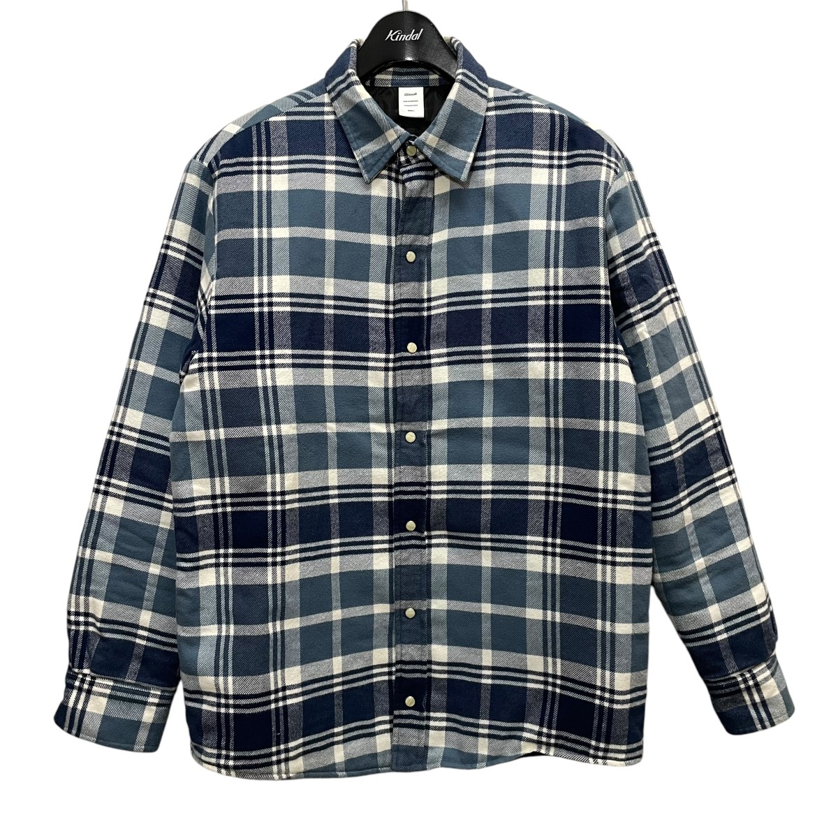 【中古】 JJJJound THERMAL SHIRT シャツジャケット ブルー サイズ：S 【価格見直し】