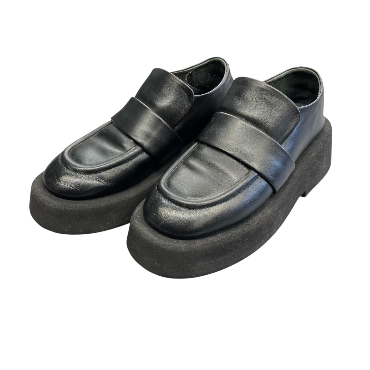 【中古】 Marsell Gommellone ローファー ブラック サイズ：36 1/2 【価格見直し】