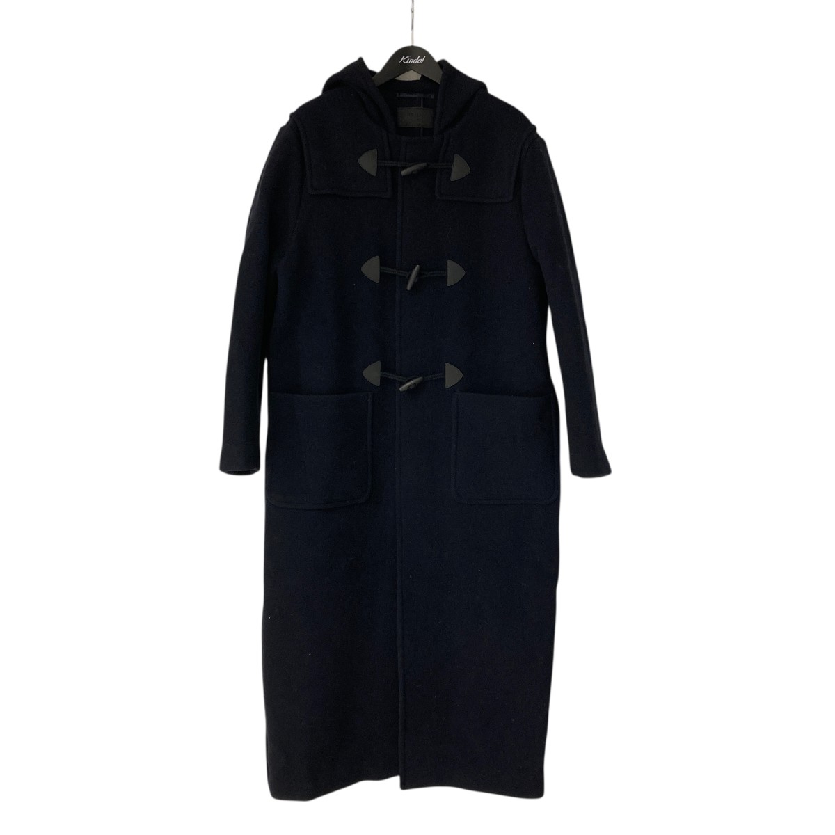 美品 PRADA 　アンゴラ混　ダッフルコート　ロングコート　カーキ　38サイズ 美品 PRADA アンゴラ混 ダッフルコート ロングコート カーキ 38サイズ