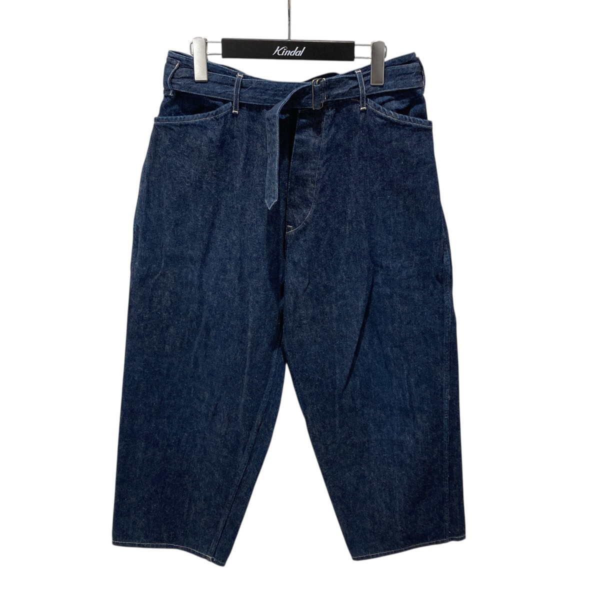 楽天市場】【中古】COMOLI 25AW ブラックデニム ベルテッドパンツ 