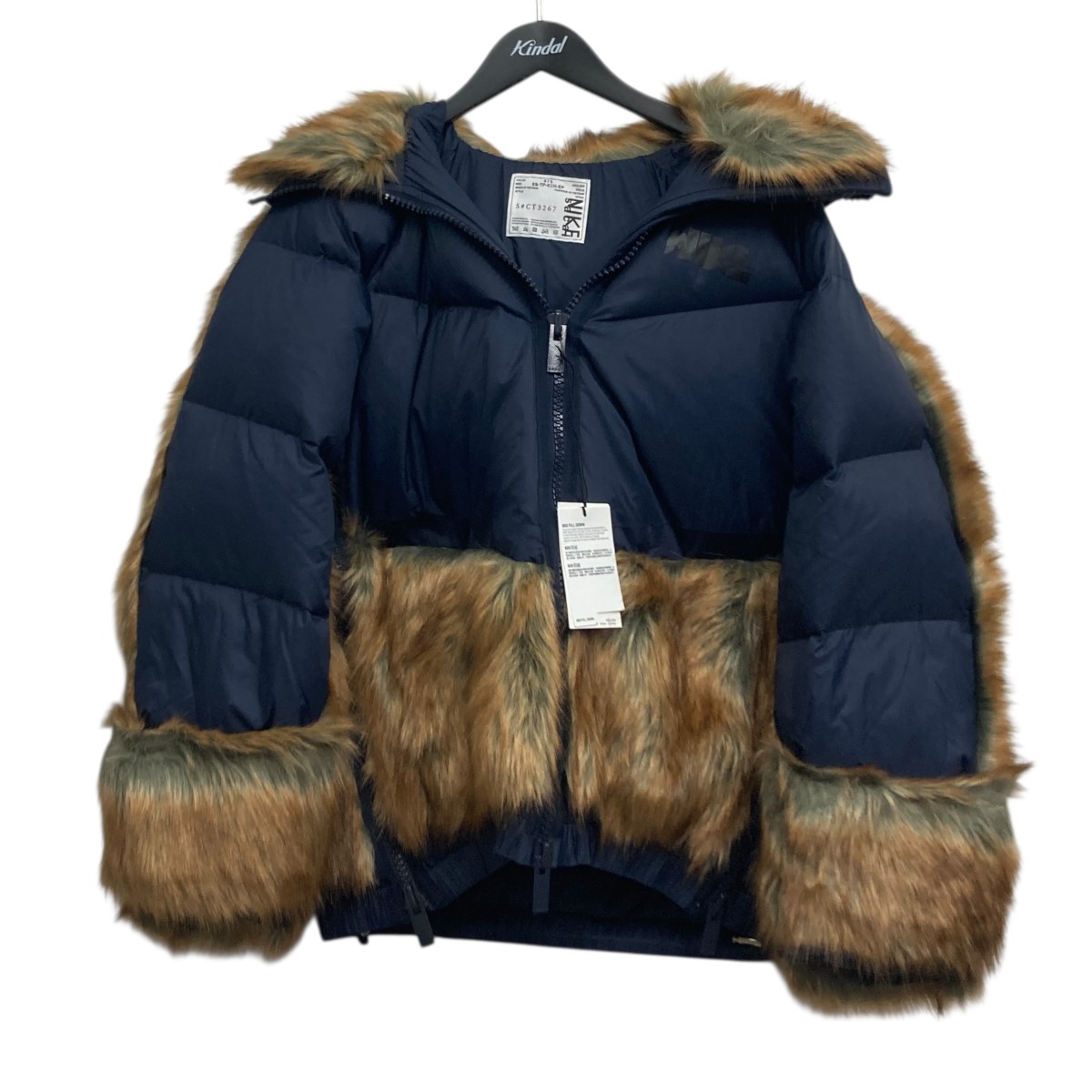 楽天市場】SACAI 20aw NIKE NRG RH PARKA WHITE サイズXL CT3269-043