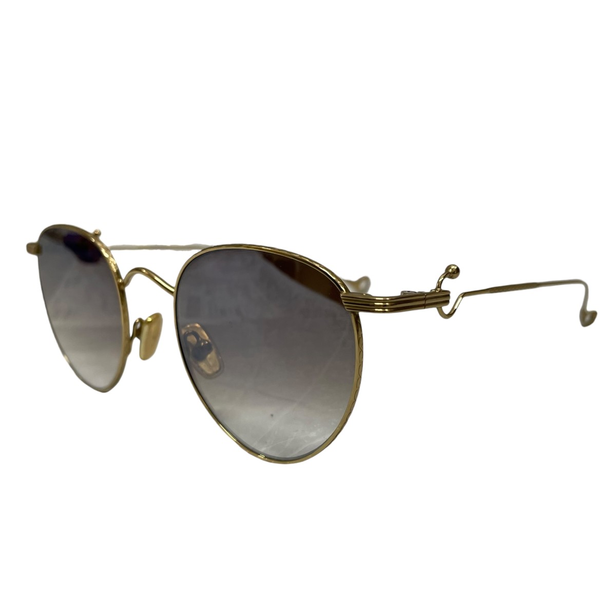 【中古】 eyepetizer　 LUNE サングラス ブラウン×ゴールド 【221225】（アイぺタイザー） 8,512円
