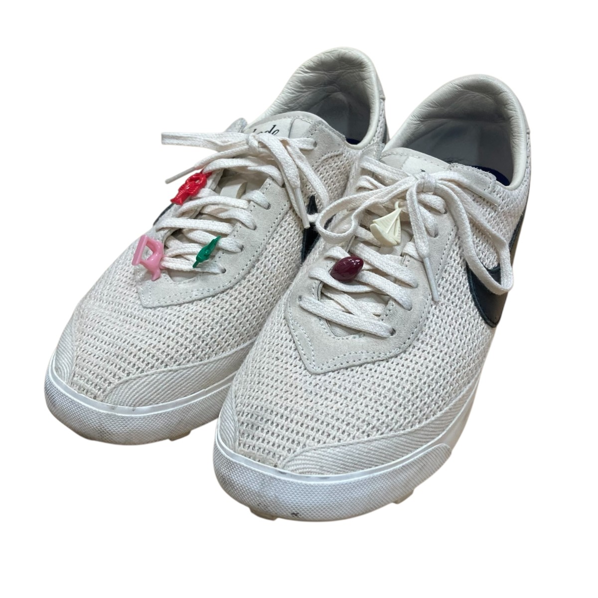 【中古】 NIKE×BODE ローカットスニーカー FQ6892-100 アイボリー サイズ：27.5 【価格見直し】