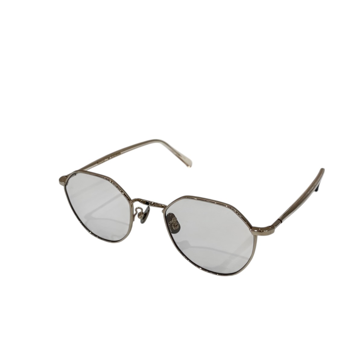 【中古】 BLANC　 EYETHINK サングラス B0021-CY シルバー×グレー サイズ：48□21-145 【211225】（ブラン）