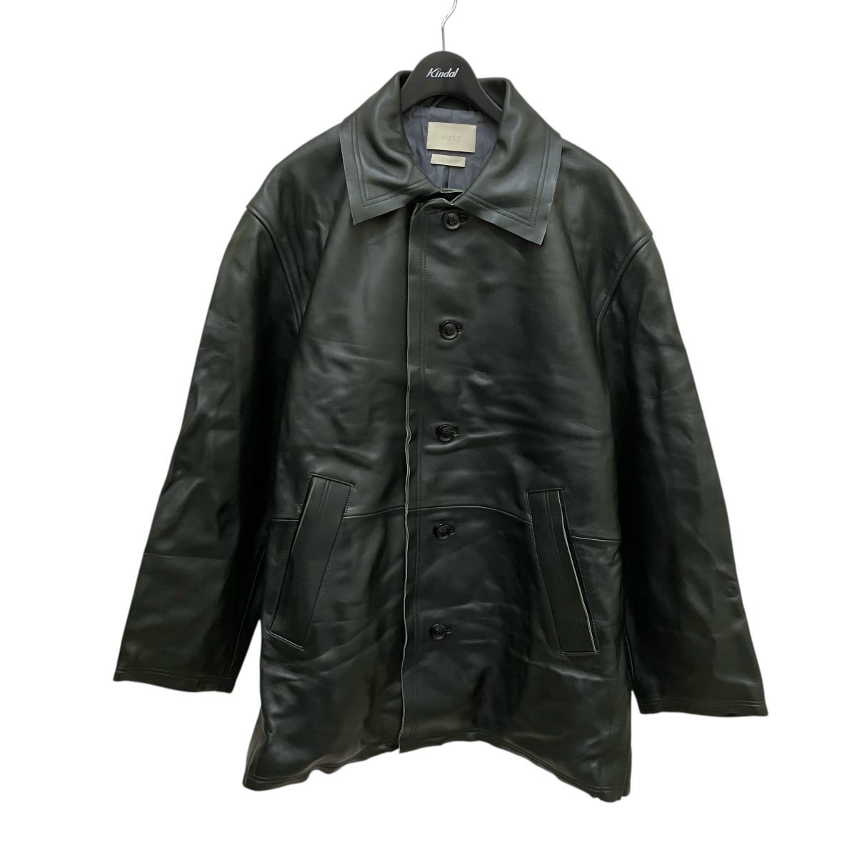 楽天市場】YOKE ヨーク 23SS GOAT LEATHER ZIP BLOUSON ボートレザー