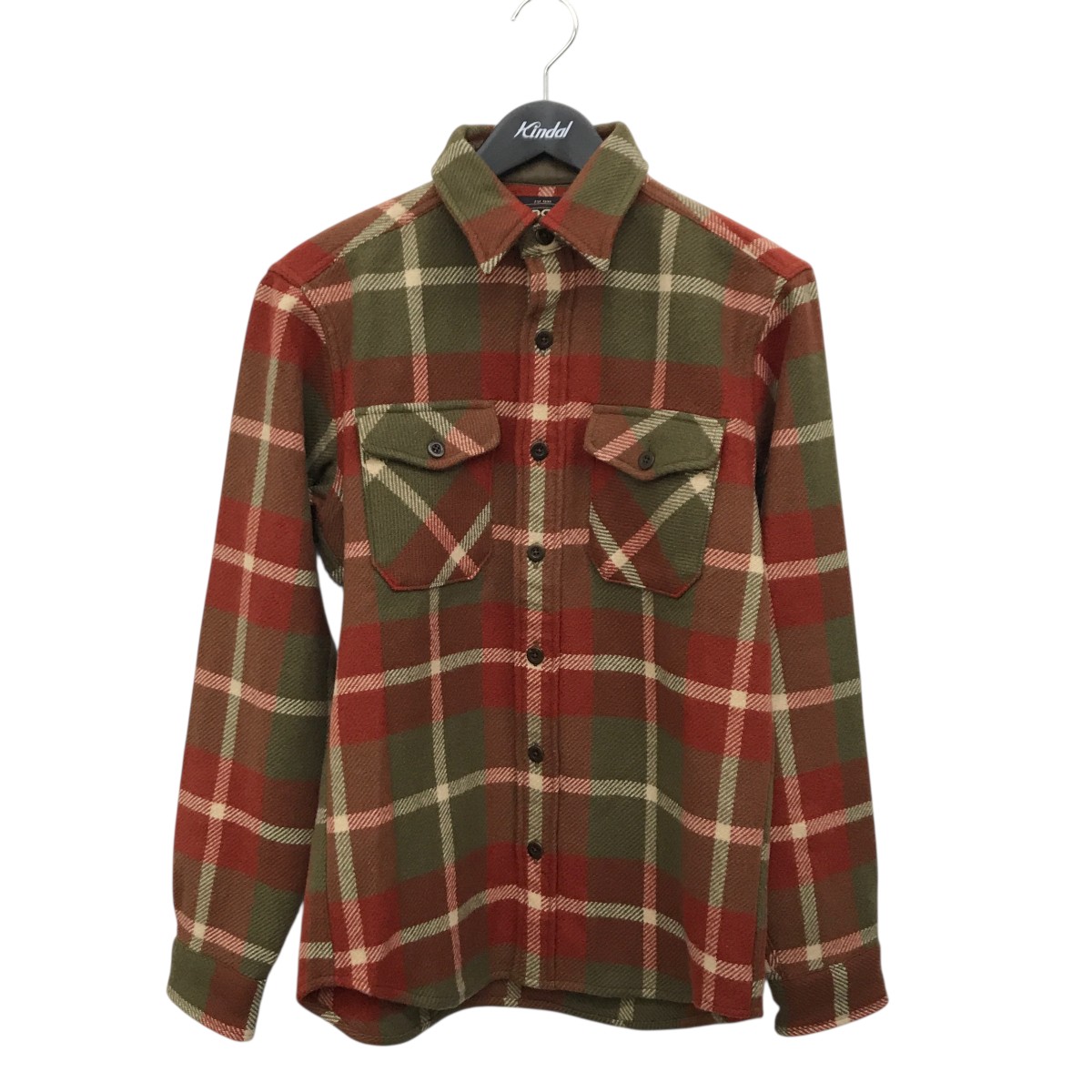 楽天市場】RRL ダブルアールエル 22AW WOOL PLAID WORK SHIRT SWEATER
