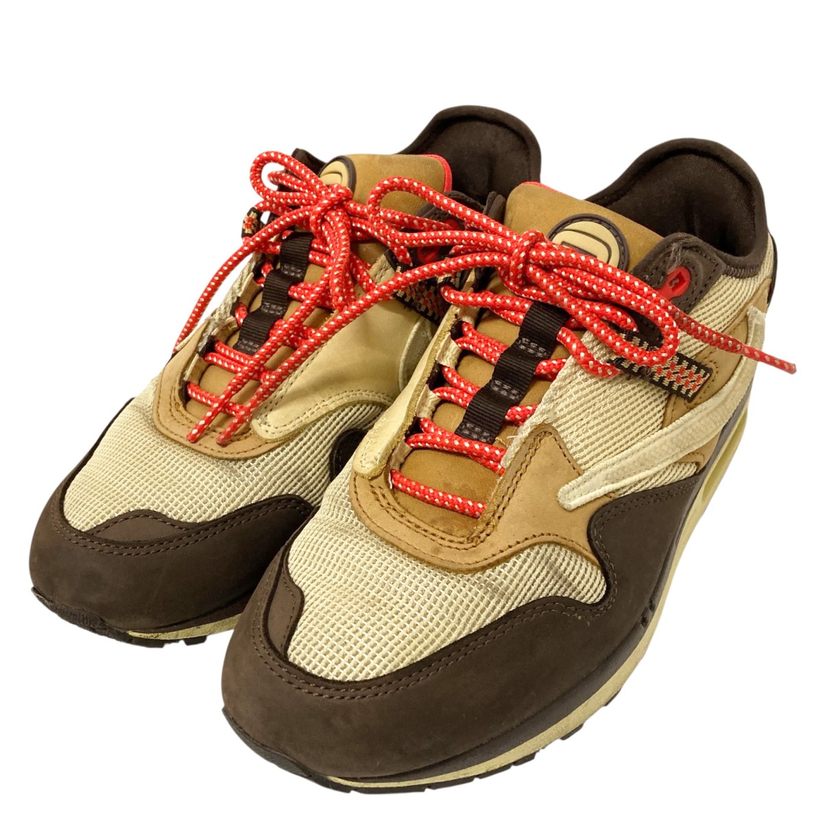 【中古】 NIKE　 AIR MAX 1 スニーカー DO9392 200 ブラウン サイズ：26cm 【241225】（ナイキ）