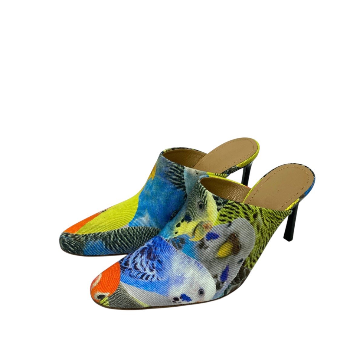 【中古】 LOEWE ミュール マルチカラー サイズ：36 【価格見直し】