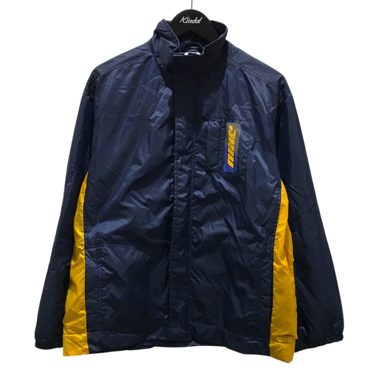 【中古】 NIKE ナイロンジャケット ネイビー×イエロー サイズ：XL 【価格見直し】