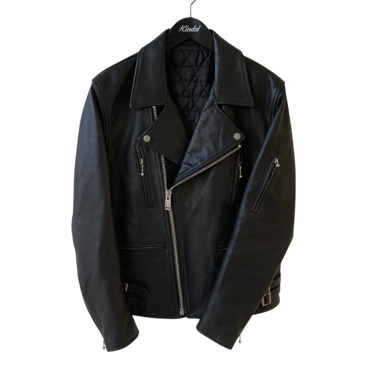 楽天市場】【中古】blackmeansレザーライダースジャケット ブラック