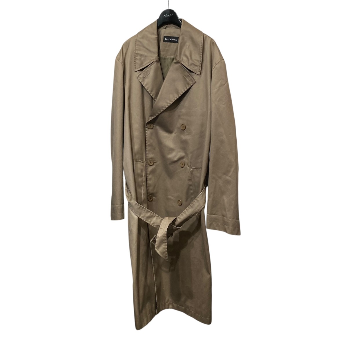 楽天市場】【中古】 バレンシアガ カットオフトレンチコート メンズ