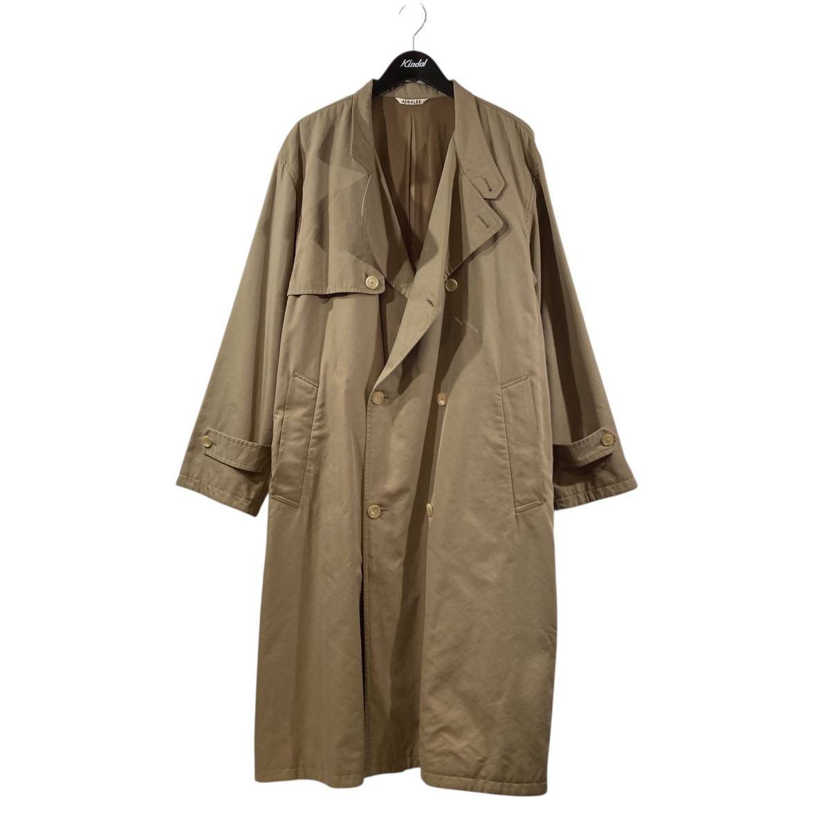 楽天市場】AURALEE / オーラリー | FINX CHAMBRAY TRENCH COAT SS