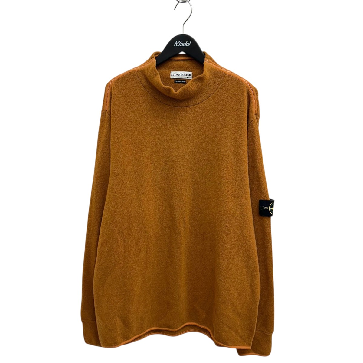 【中古】 STONE ISLAND　 ニット 37156751 オレンジ サイズ：XL 【251225】（ストーンアイランド）