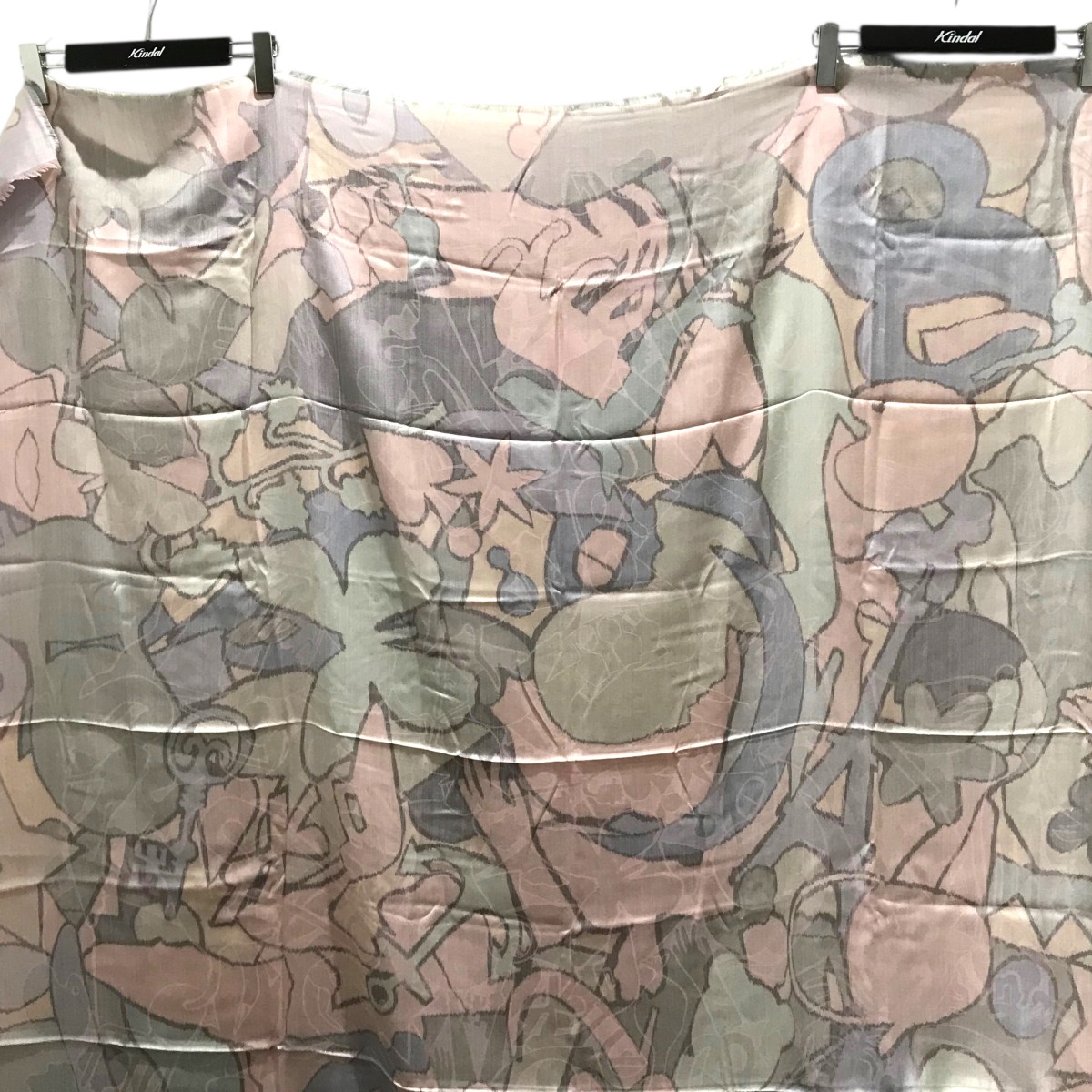 【中古】 Christian Dior　 大判ストール 64TTD140I664 ピンク 【251225】（クリスチャンディオール）