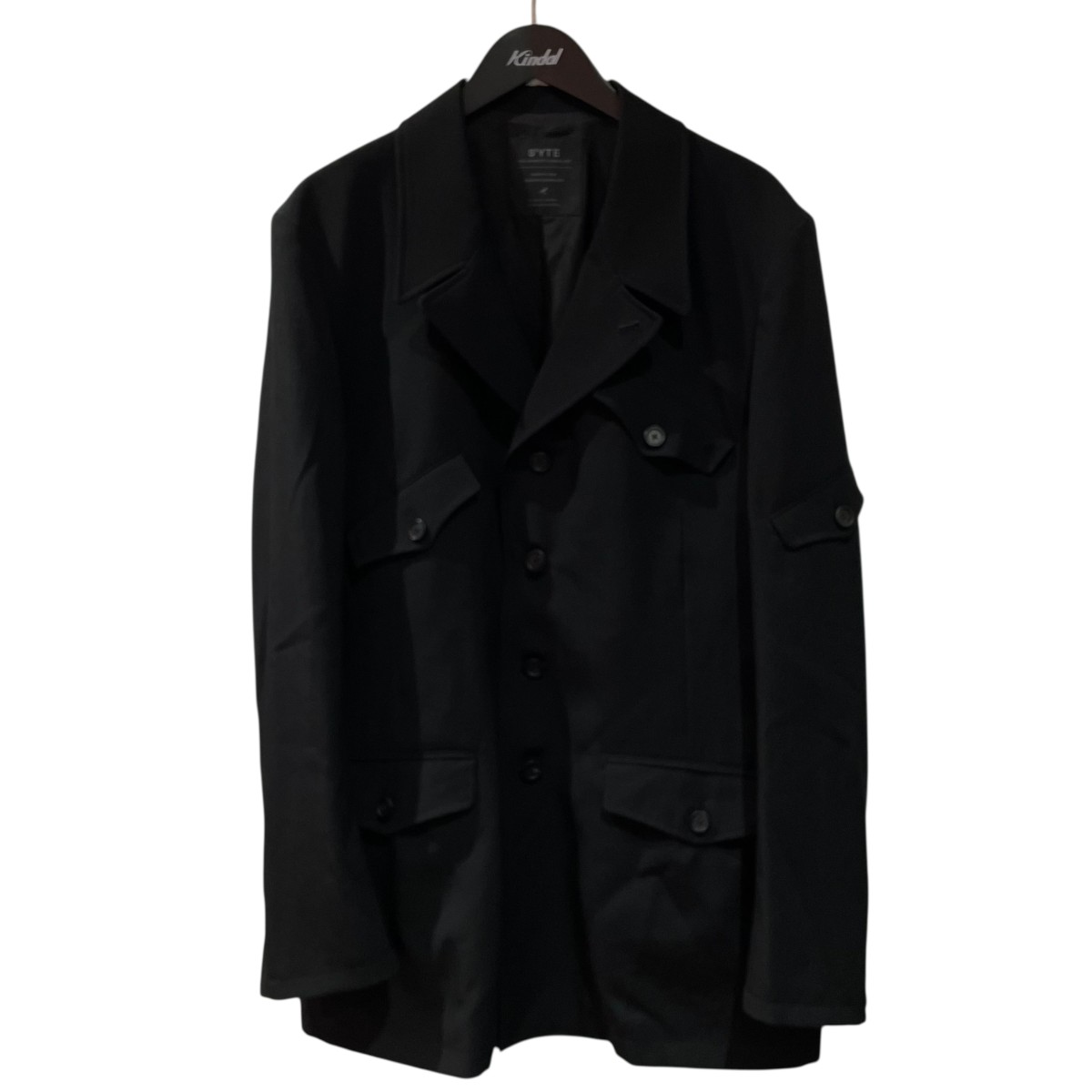 ジャケット・アウター s'yte CHESTER COAT 楽天市場】S'YTE サイトバイヨウジヤマモト UM-C47-917 TWILL WITH