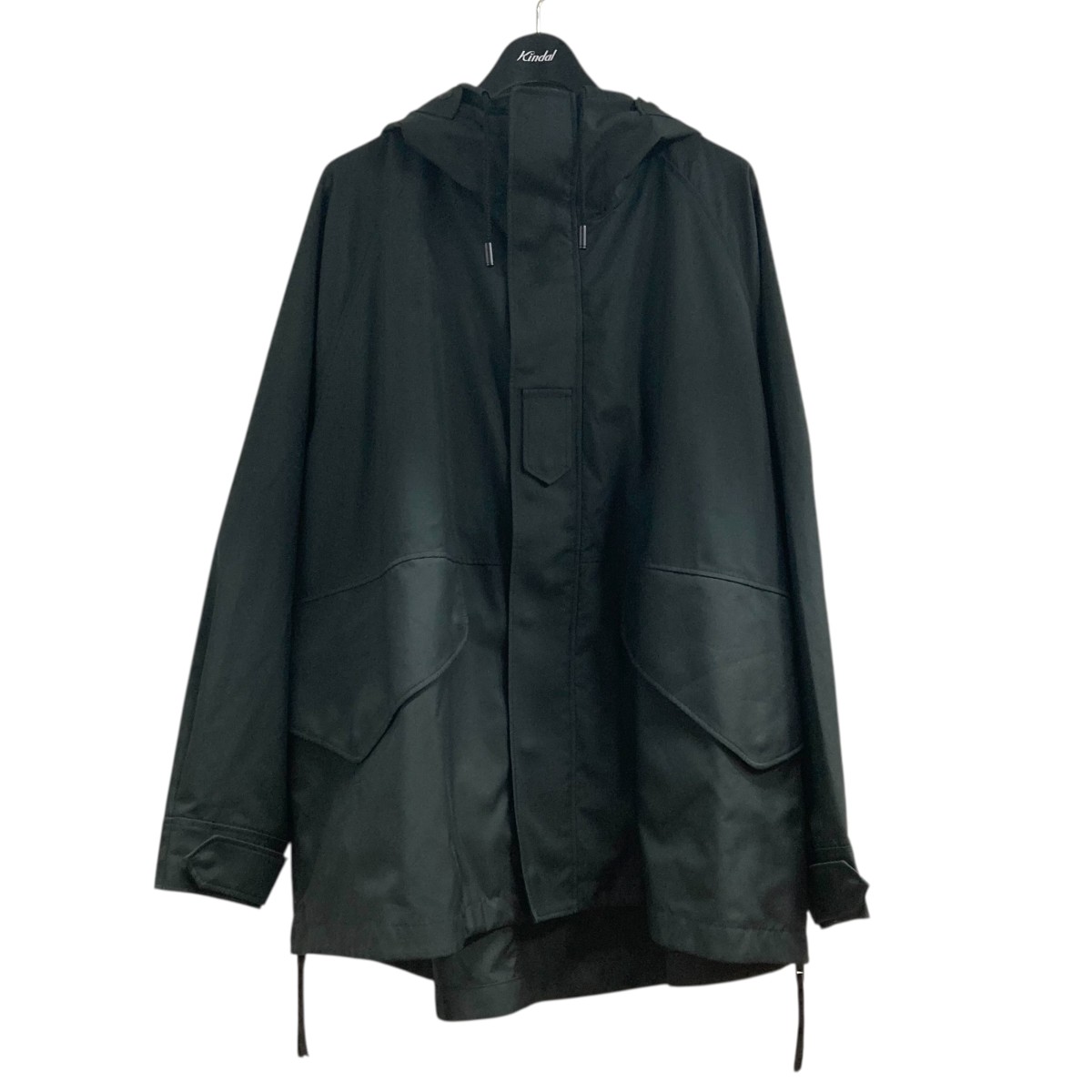 【中古】 THE RERACS LIGHT SMOOTH BONDING ECWCS FIELD JACKET ライトスムースボンディングフィールドジャケット 23FW-RECT-385-J ブラック サイズ：46 【価格見直し】