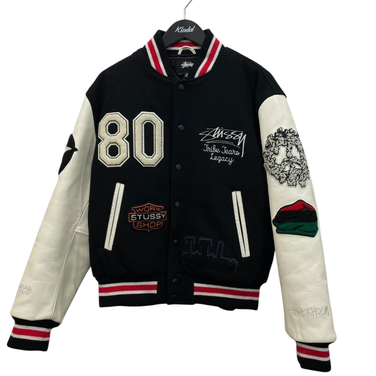 楽天市場】【中古】CRAZY RACCOON VARSITY JACKET 