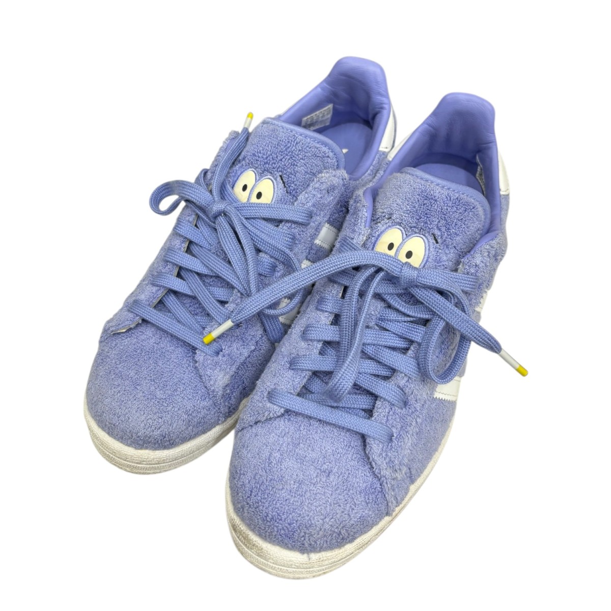 【中古】 adidas×South Park　 CAMPUS 80S SP TOWELIE スニーカー GZ9177 パープル サイズ：26.0cm 【271225】（アディダス）